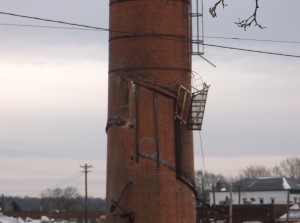 The work around the smokestack so maybe it will be the last man standing